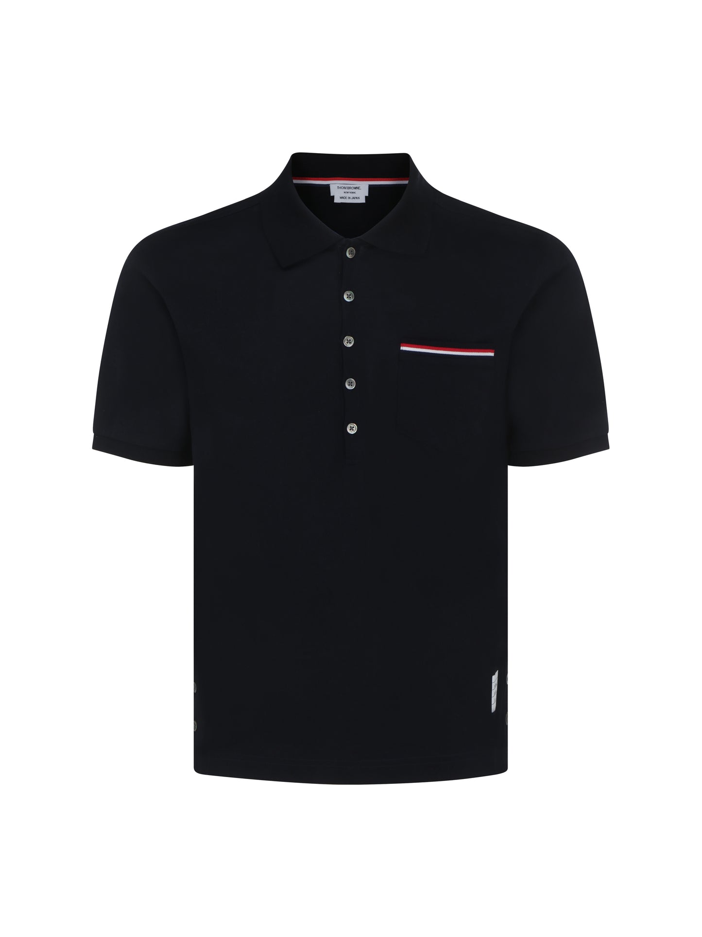 THOM BROWNE Short Sleeves Polo