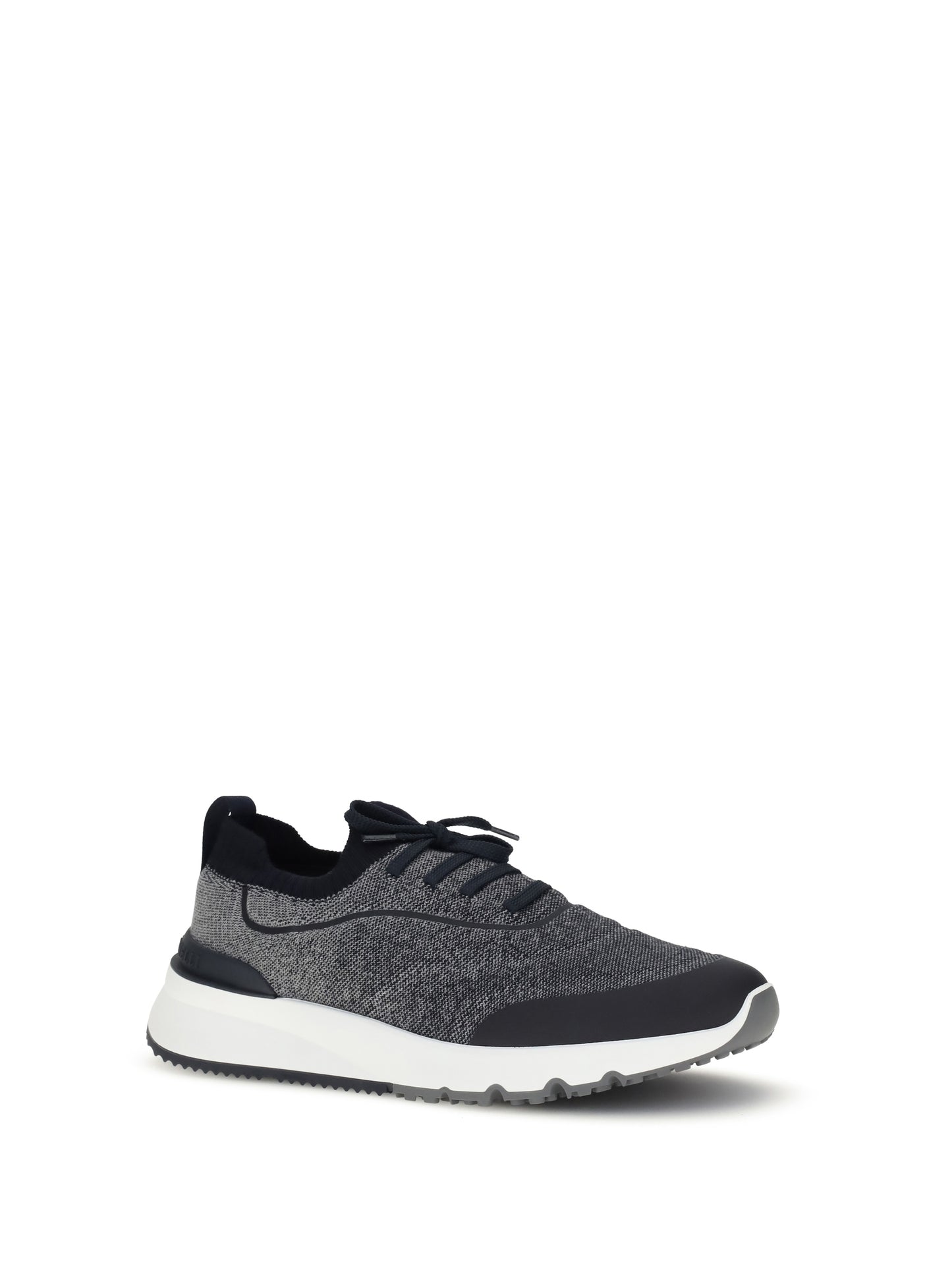 BRUNELLO CUCINELLI Techno cotton knit Sneakers runners