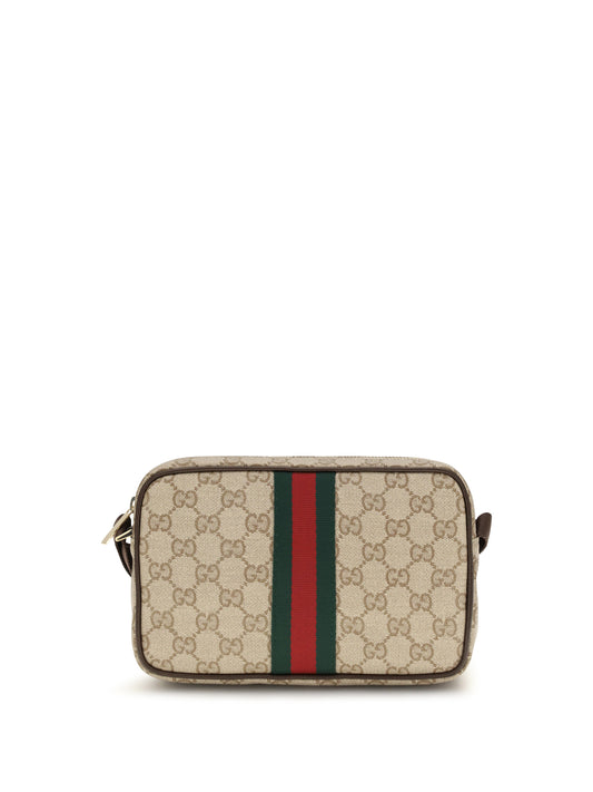 GUCCI GG Shoulder Bag with Web stripe