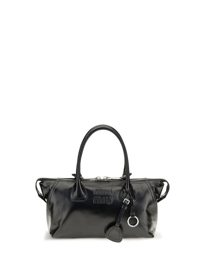 Miu Miu Glossy leather Handbag - Black