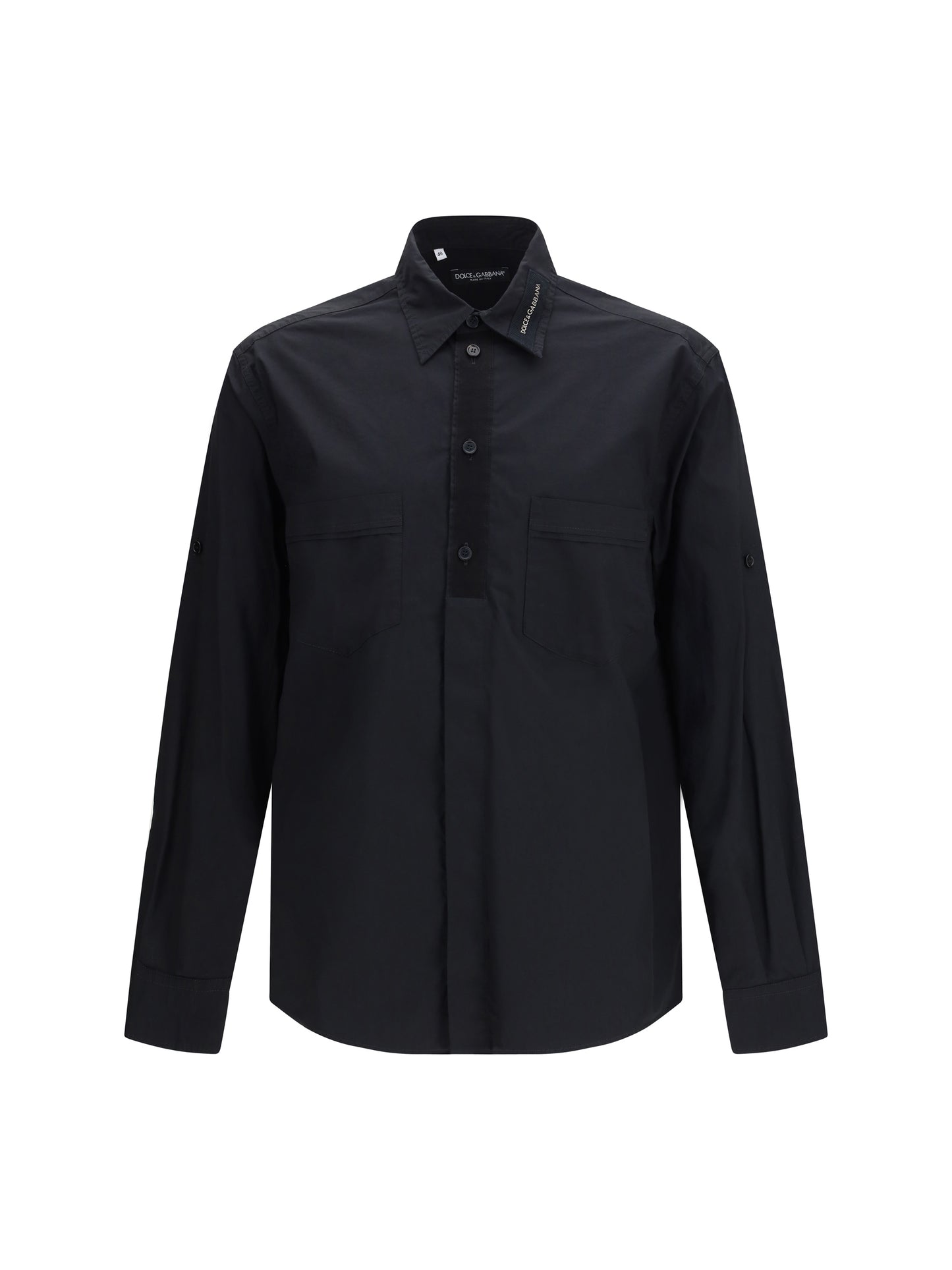 DOLCE & GABBANA Cotton Shirt with pockets