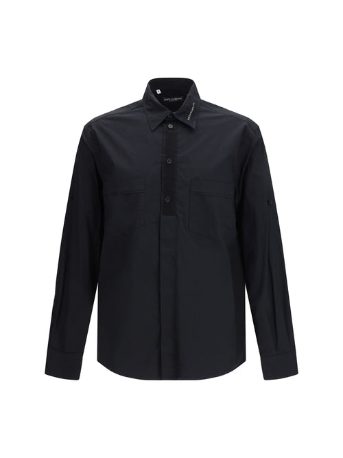 Dolce & Gabbana Cotton Shirt with pockets - Black