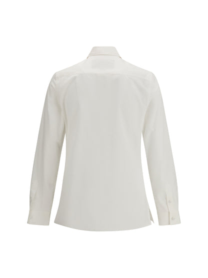 VALENTINO Rockstud Untitled Cotton Shirt