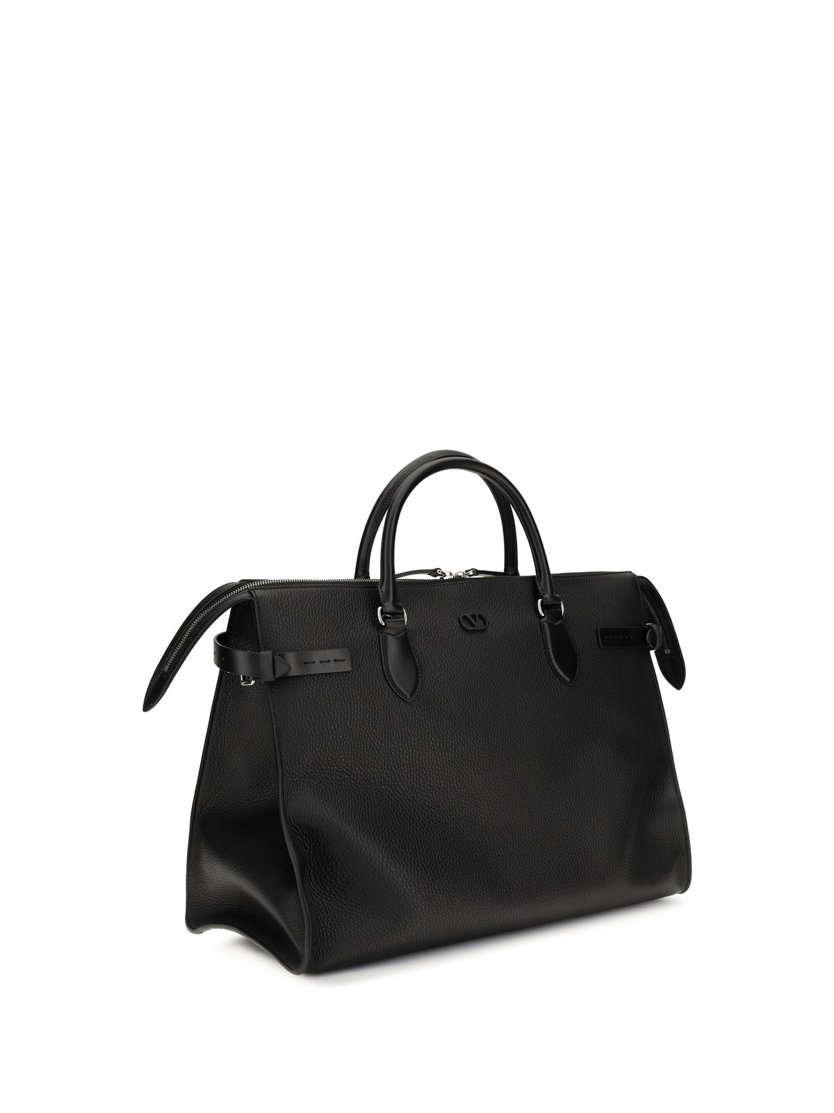 Valentino Garavani Large Antibes Top Handle Bag - Black