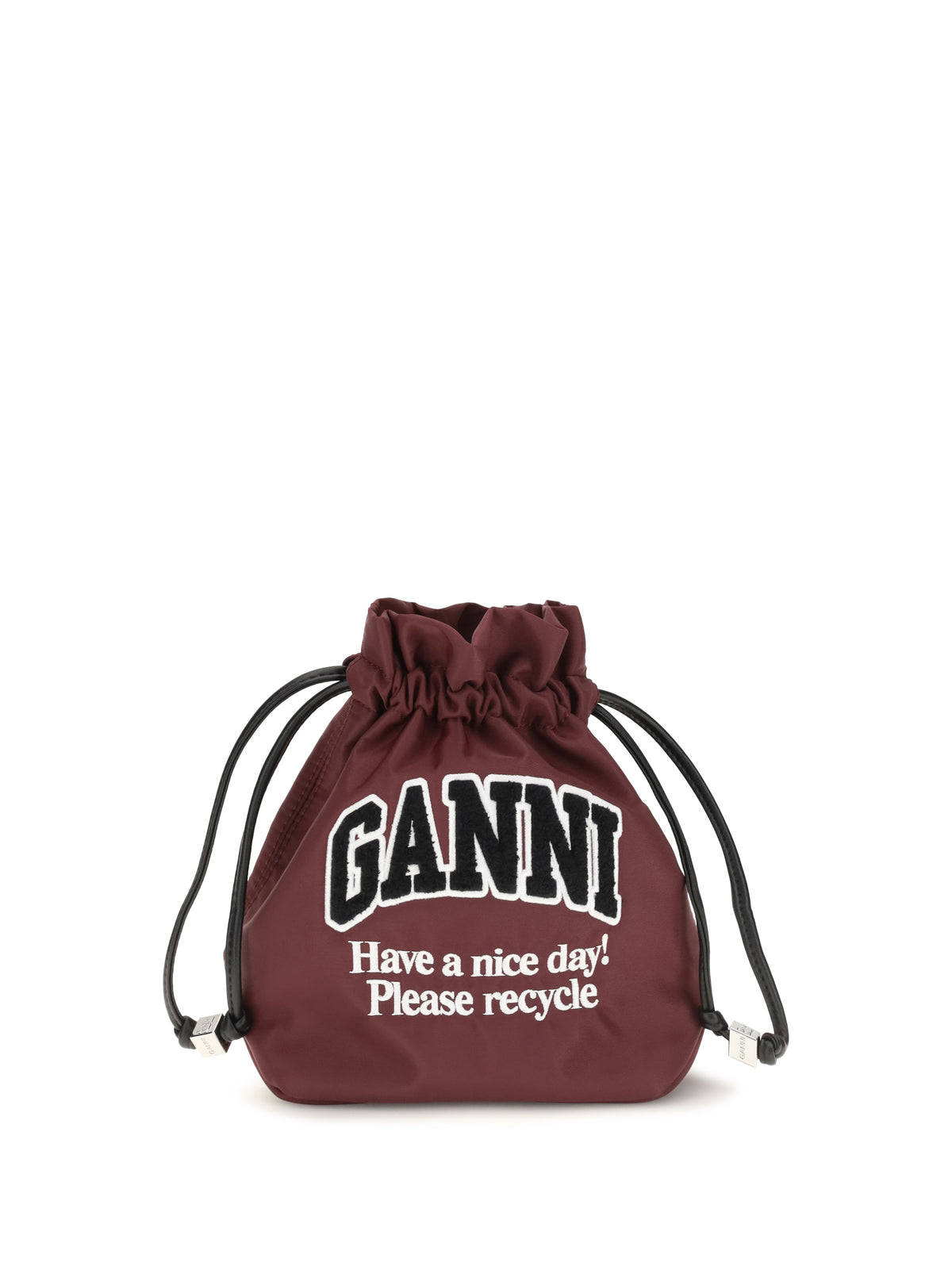 Ganni Nylon Pouch - Windsor Wine