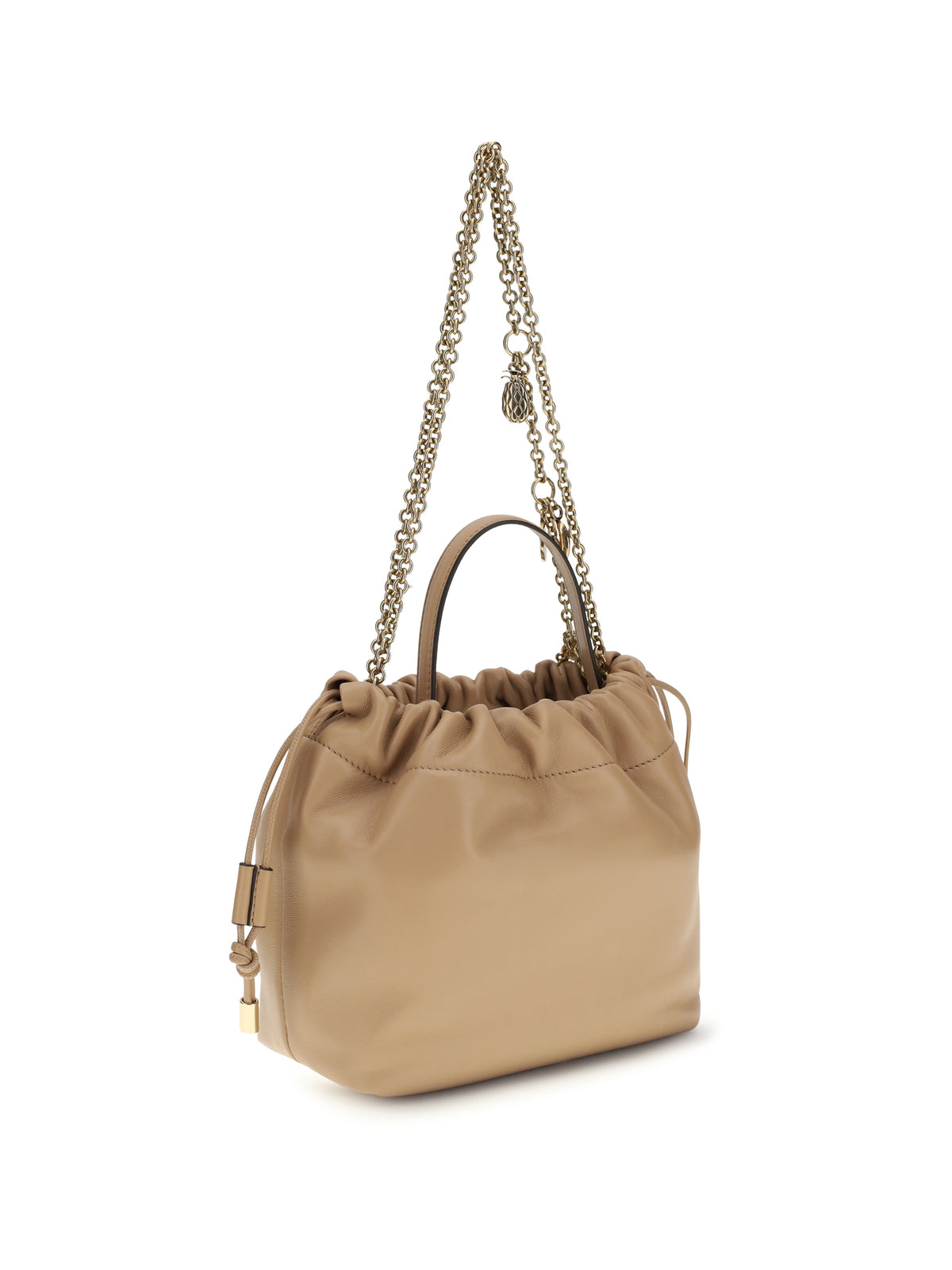Chloé Icons leather chain Shoulder Bag - Light Tan