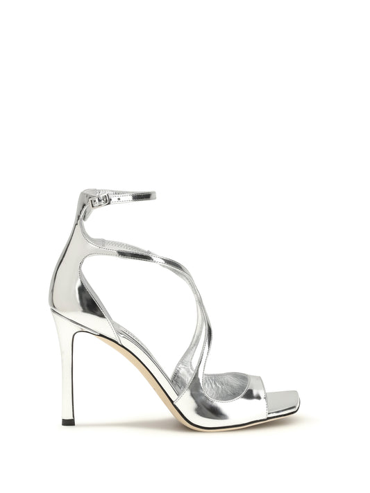 JIMMY CHOO Azia 95 patent leather Sandals