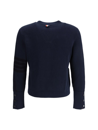 THOM BROWNE V-neck Cardigan