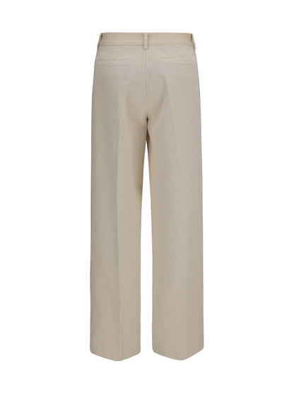 Forte_forte Chino Pants in cotton - Seta