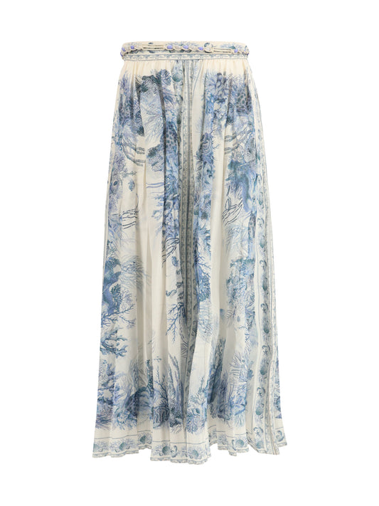 ZIMMERMANN Wanderlust long Skirt