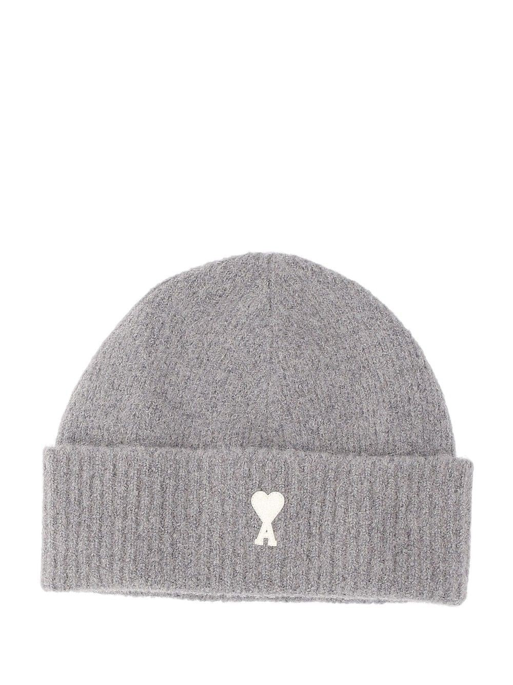Ami Alpaca Blend Hat - Grey