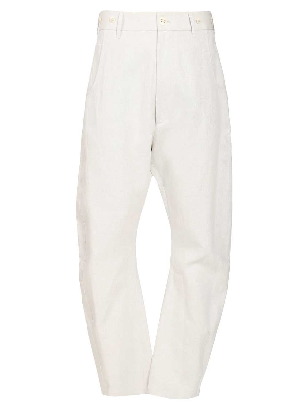 Vivienne Westwood Buckle Back Pants - White