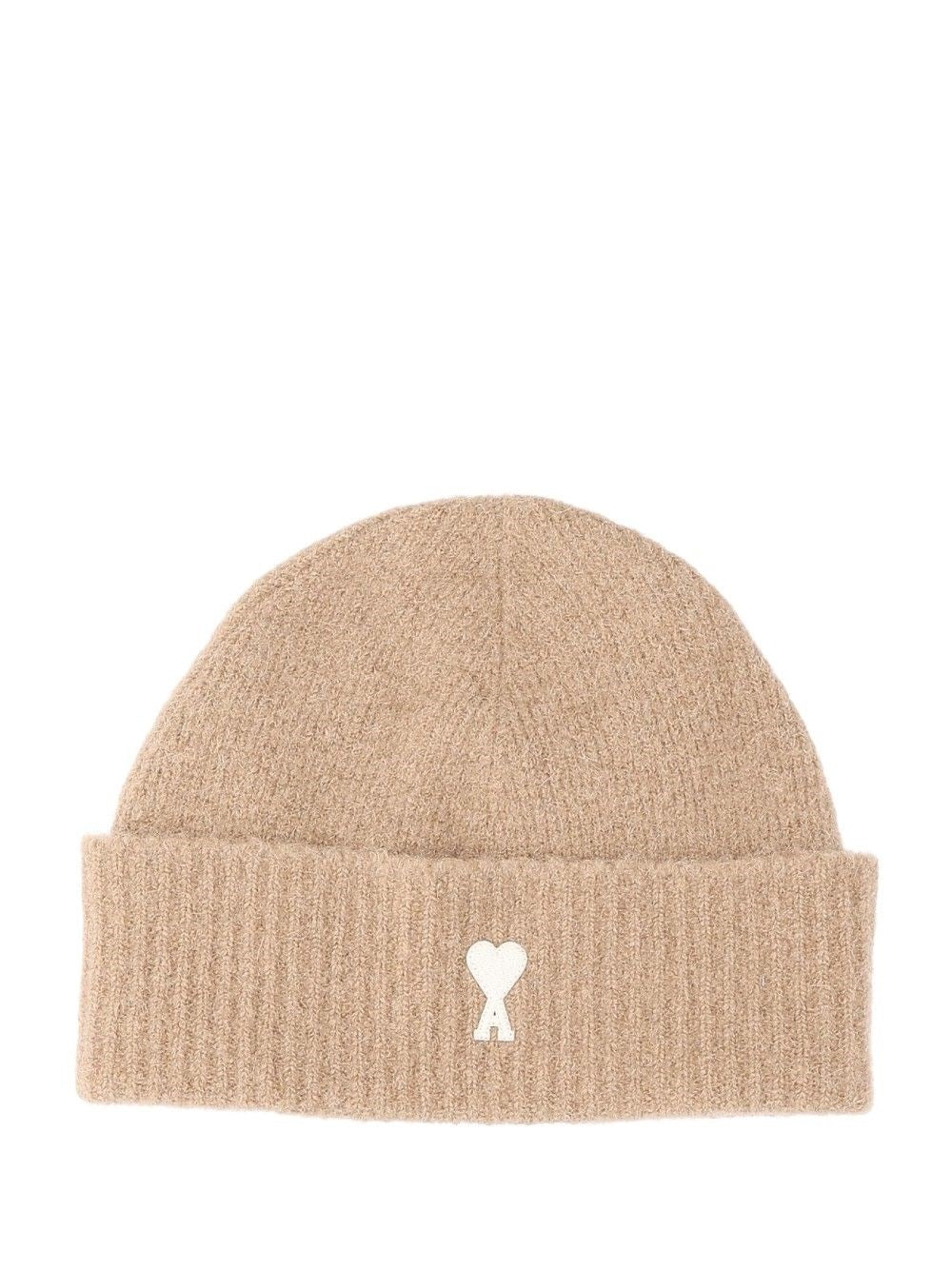 Ami Alpaca Blend Hat - Beige