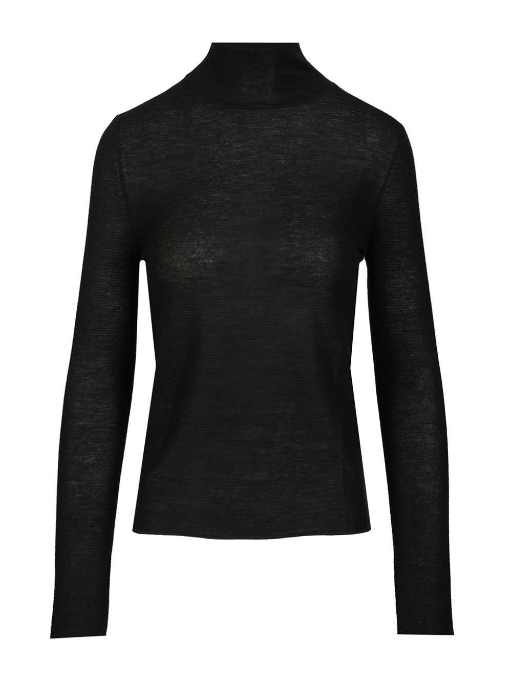 Lisa Yang Lory Cashmere Turtleneck - Black