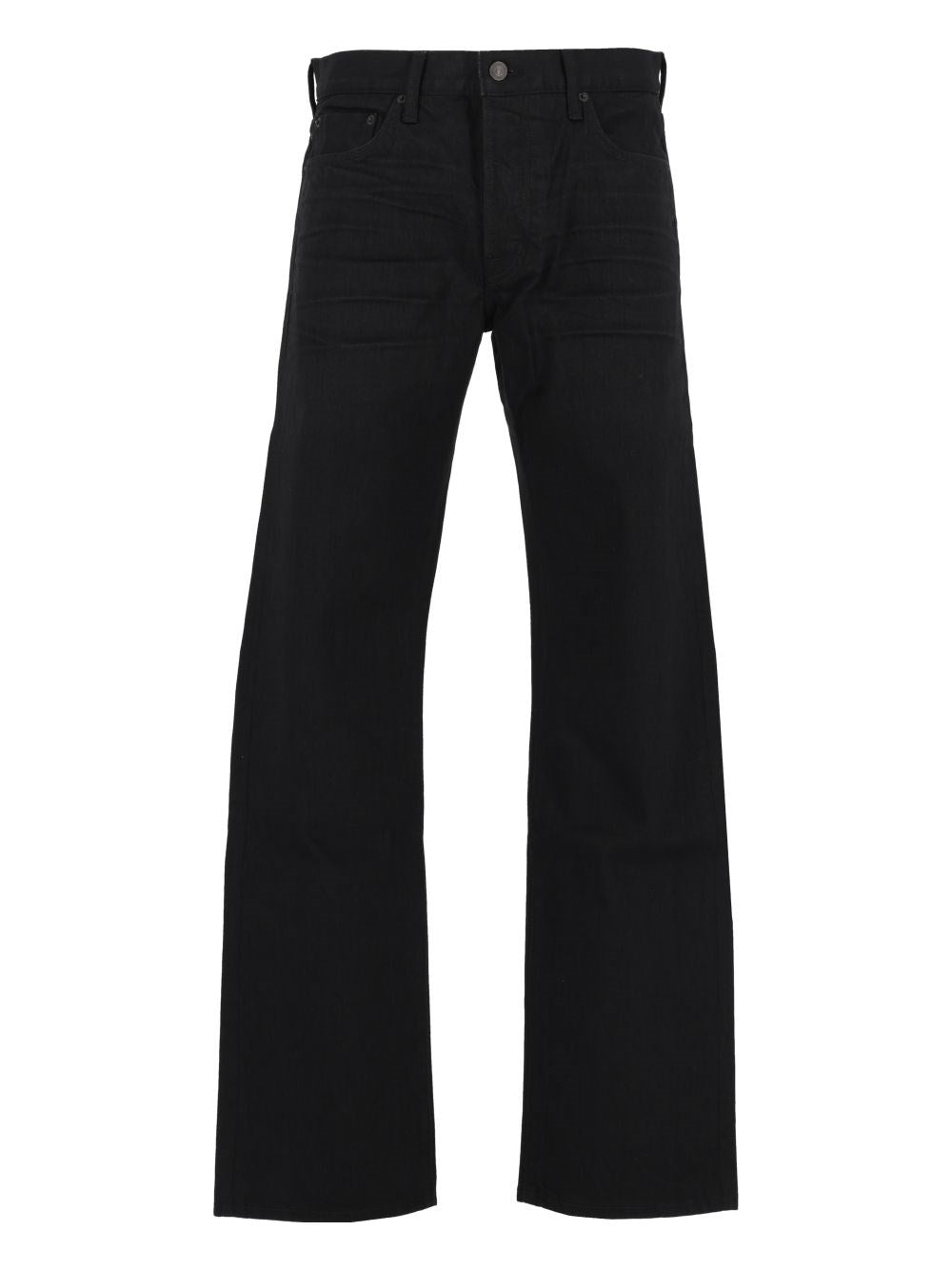 Tom Ford Jeans Stretch Selvedge Denim 50'S - Black