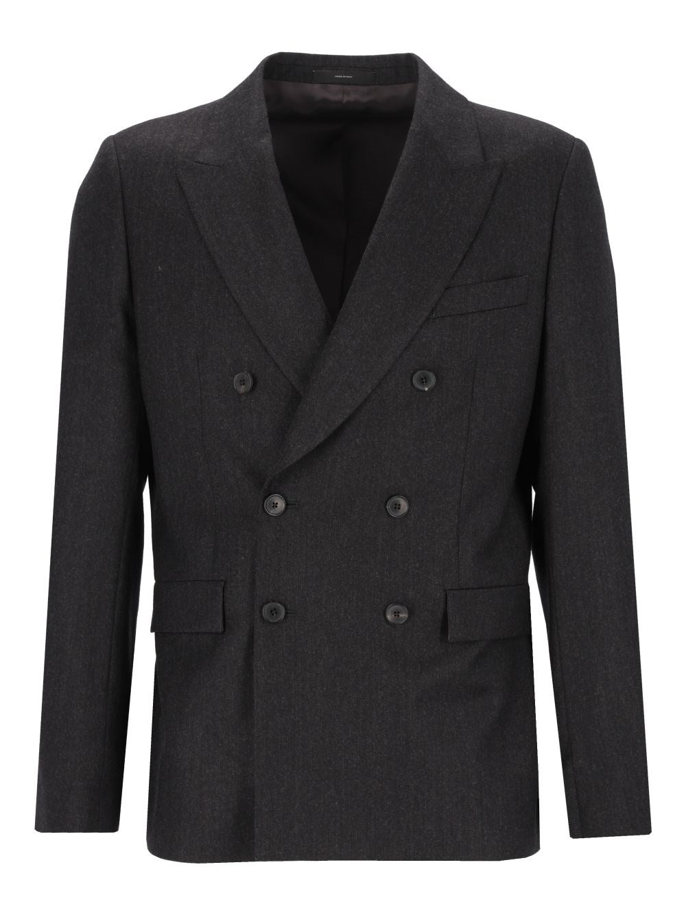 Paul Smith Double-Breasted Wool And Cashmere Blazer - Grey