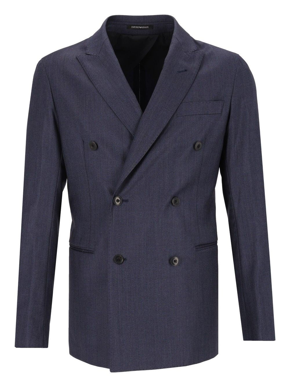Emporio Armani Double-Breasted Suit - Blue