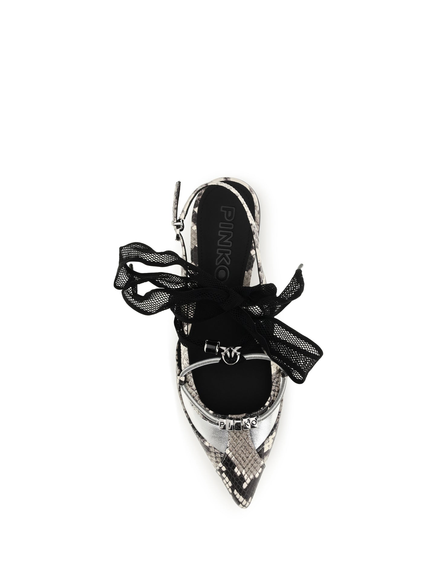 PINKO Python-print Gianira Ballerinas
