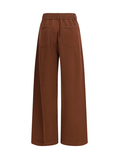 BRUNELLO CUCINELLI Sweatpants with elastic waistband