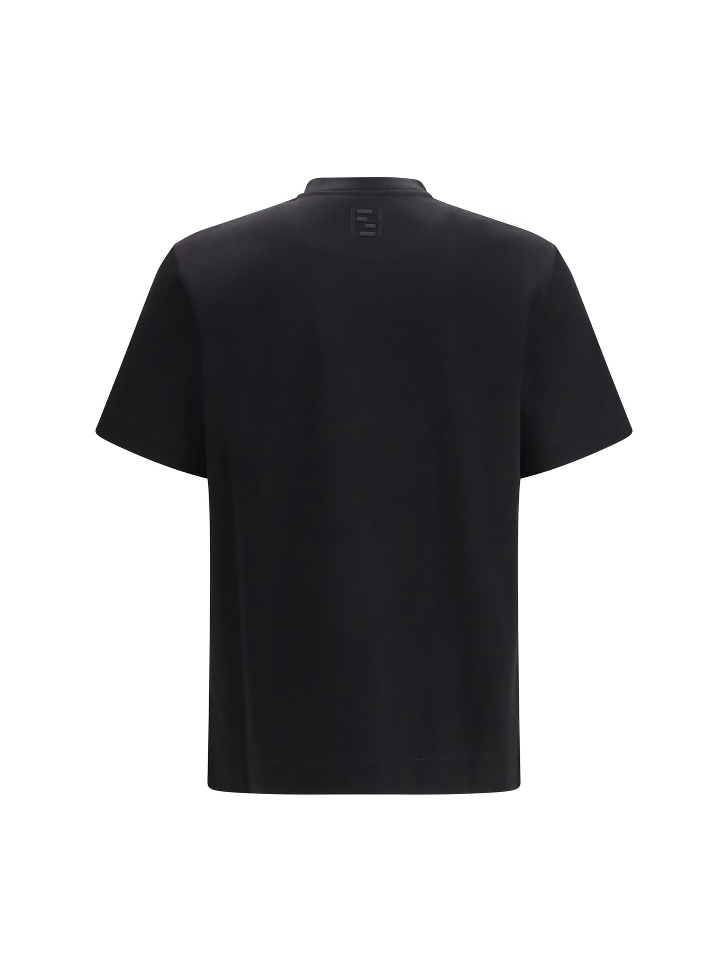 FENDI short sleeve T-shirt in cotton with applied pocket