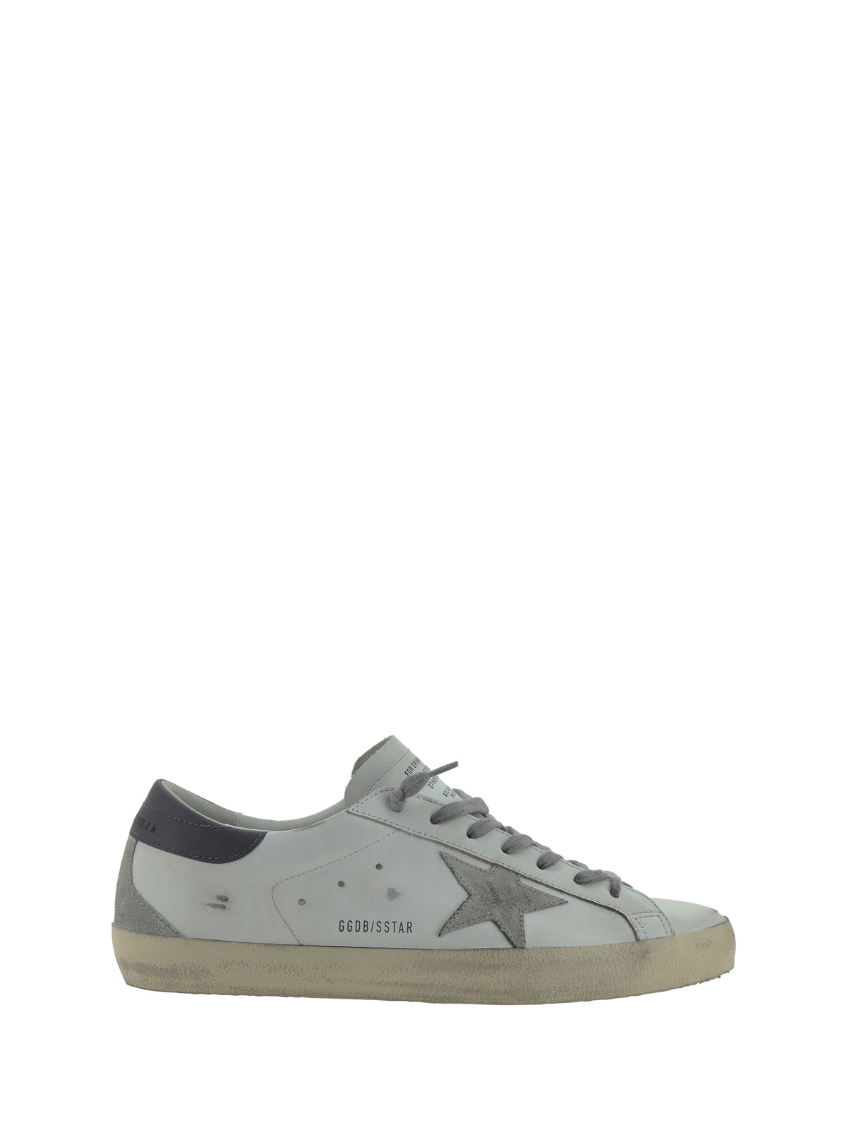 Golden Goose Superstar goat leather Sneakers - White/Ice/Dark Gray