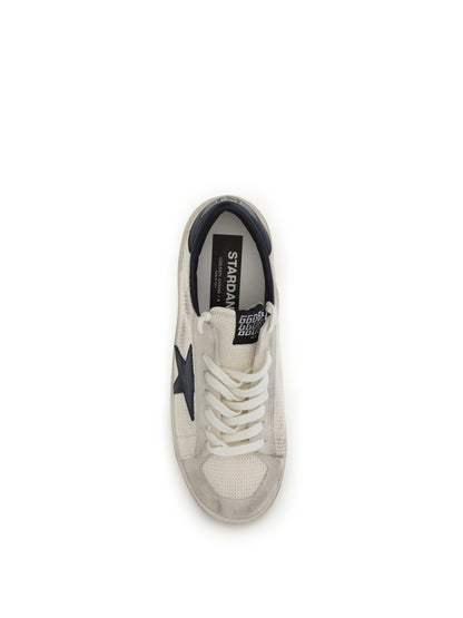 Golden Goose Stardan Sneakers in suede - Beige/Ink Blue