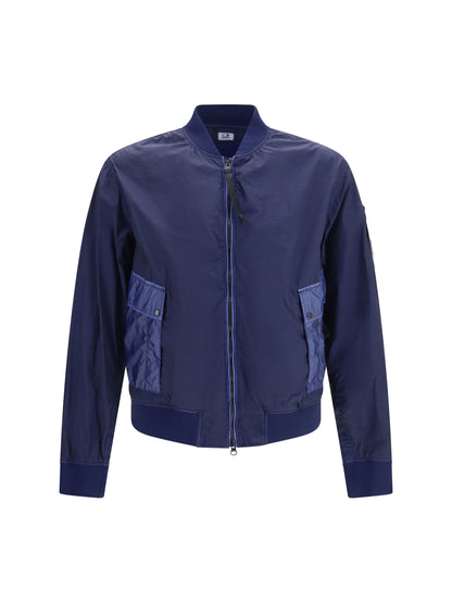 C.P. COMPANY Bi-TM Mixed Lens bomber Jacket