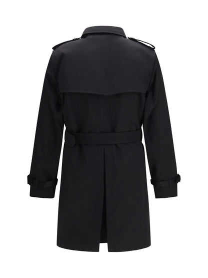 Burberry Trench Coat with removable padding - Black