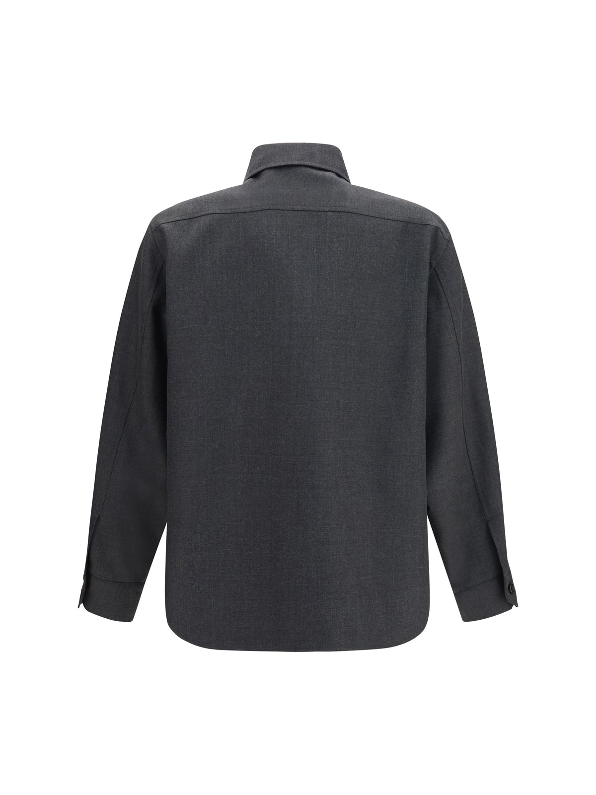 Valentino VLogo wool blend Jacket - Charcoal Grey