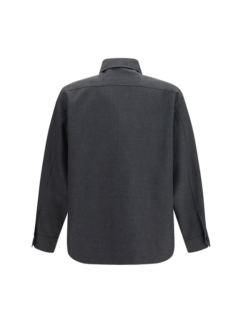 Valentino VLogo wool blend Jacket - Charcoal Grey