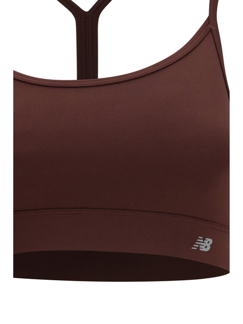 New Balance Essential Yoga Sports Bra - Cherry