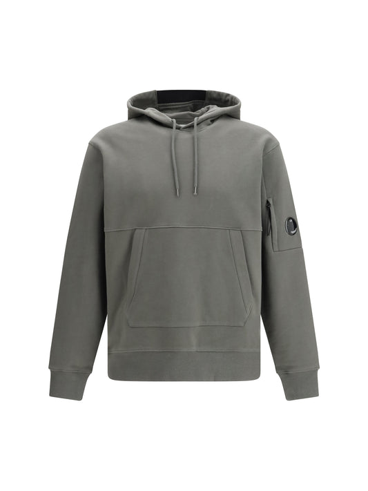 C.P. COMPANY Diagonal Raised Fleece hooded Sweatshirt
