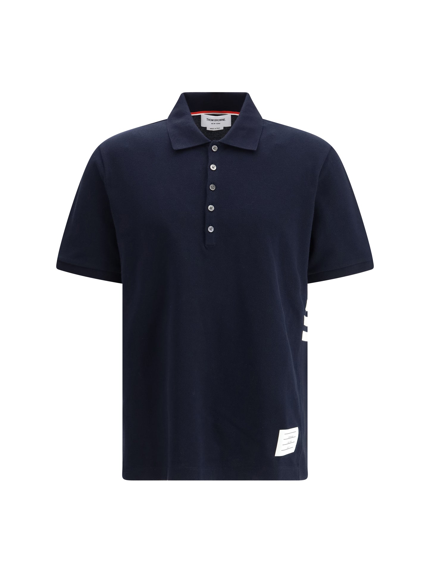 THOM BROWNE Polo whit iconic bands