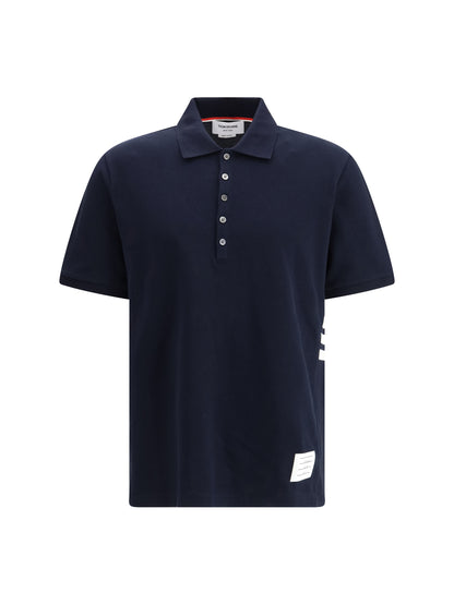 THOM BROWNE Polo whit iconic bands