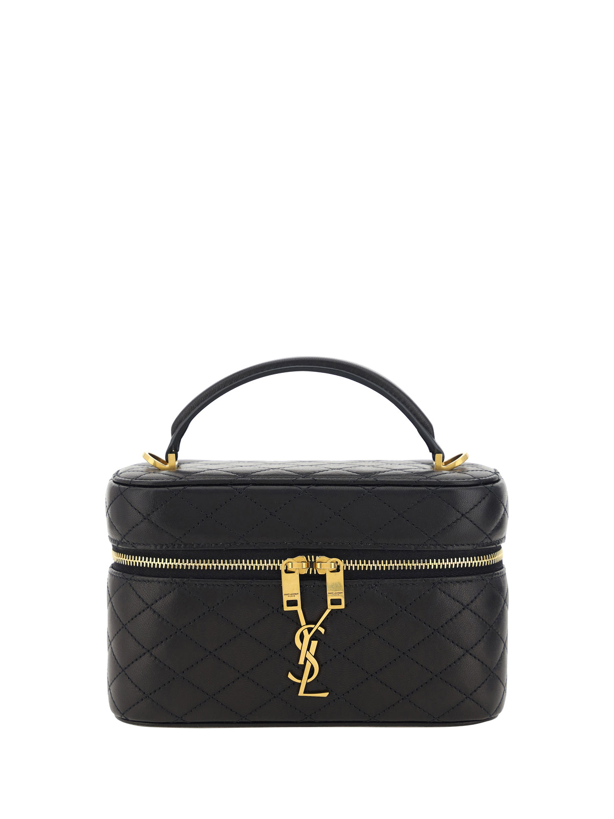 Saint Laurent Vanity Gaby leather Handbag - Black