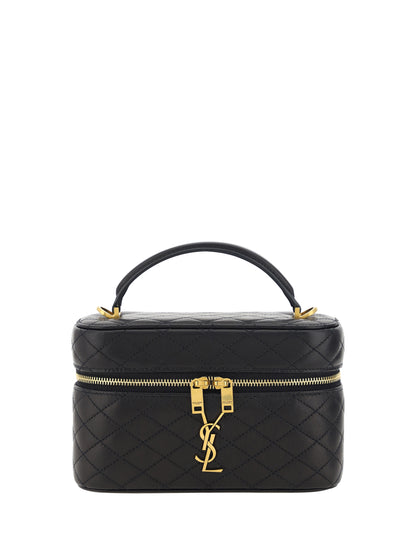 Saint Laurent Vanity Gaby leather Handbag - Black