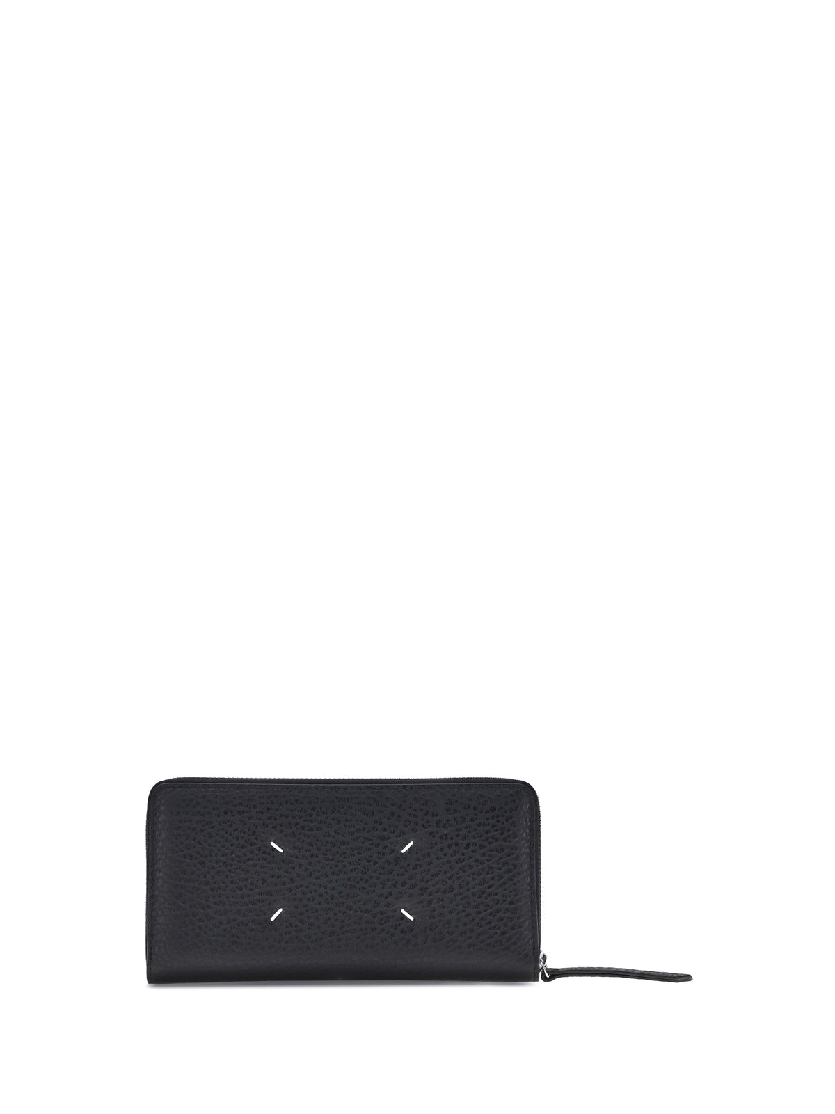 Maison Margiela Four Stitches Wallet with three-sided zip - Black