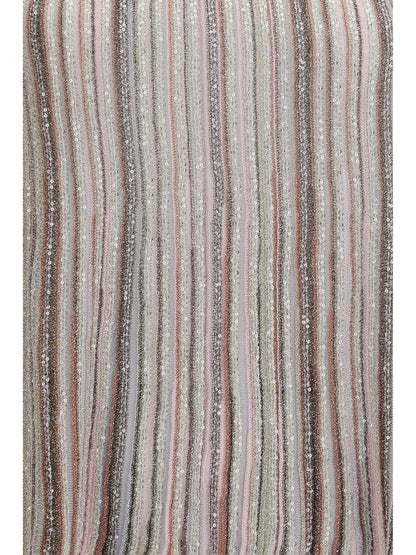 Missoni Sleeveless ribbed sequin Top - Pink Tones