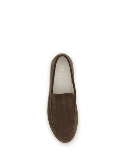 BRUNELLO CUCINELLI Suede Loafers