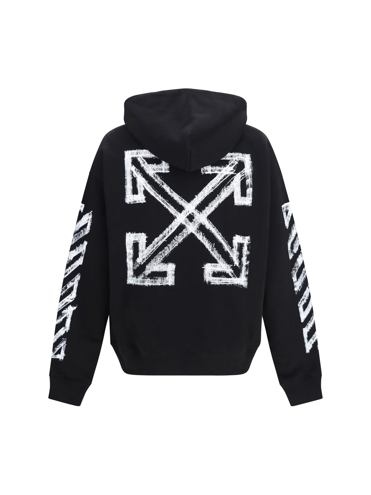 Off-White Motion Arrow Hoodie - Black