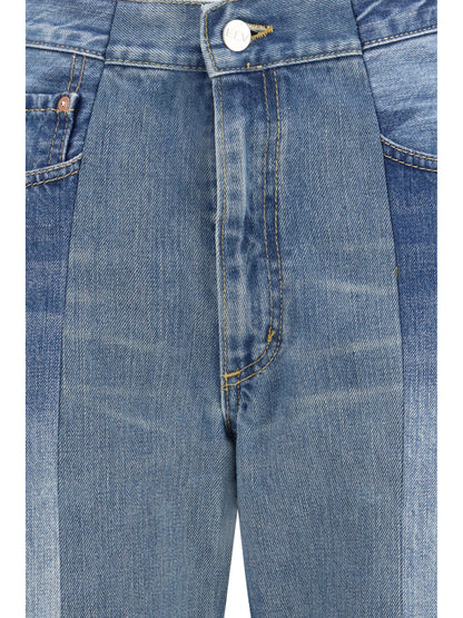 E.L.V. Denim Arcola Jeans - Dark/Mid Blue