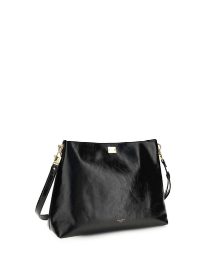 DOLCE & GABBANA Large Vittoria leather Shoulder Bag