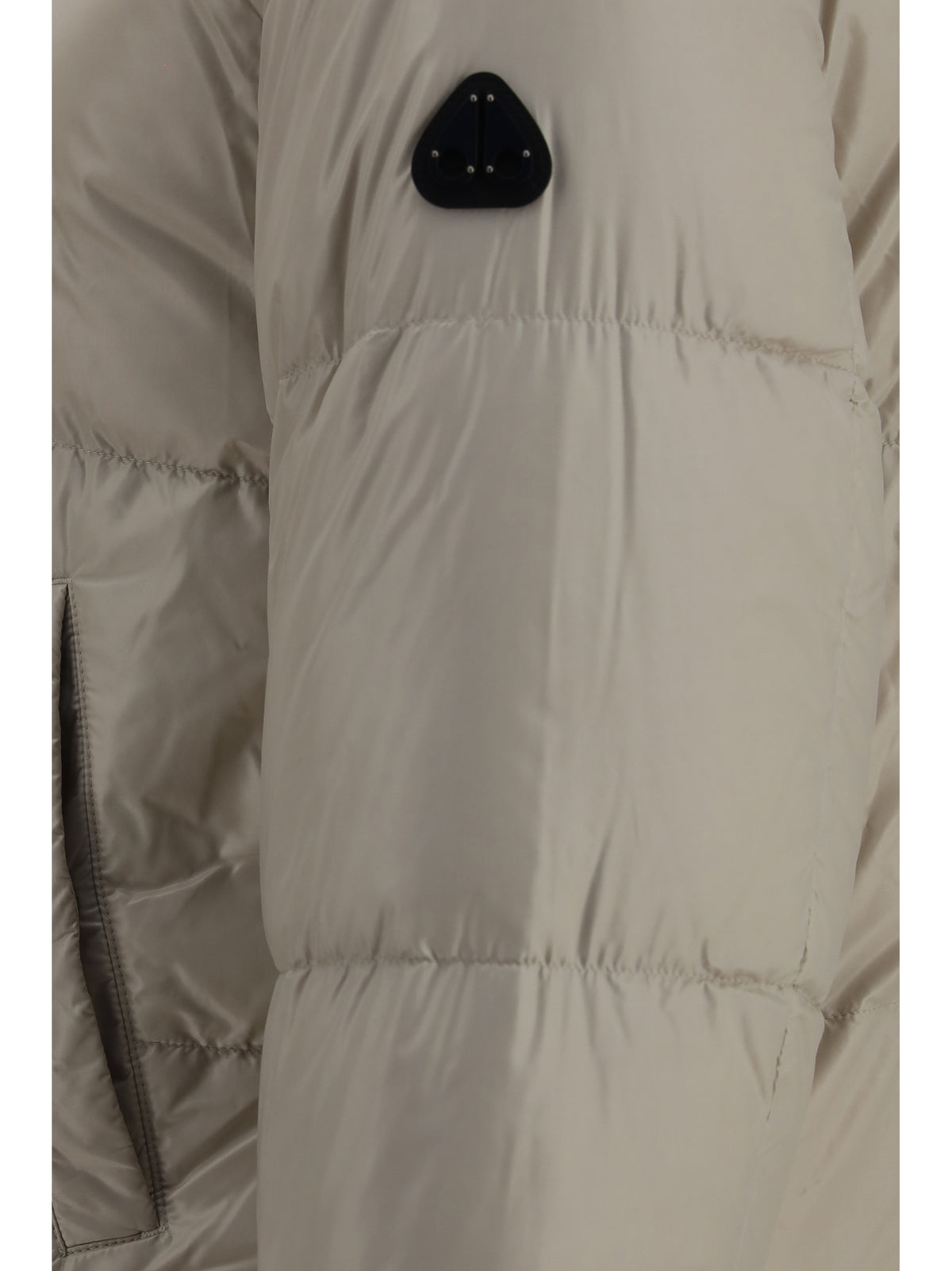 Moose Knuckles Reversible Queens Puffer Jacket - Alabaster/Alabaster