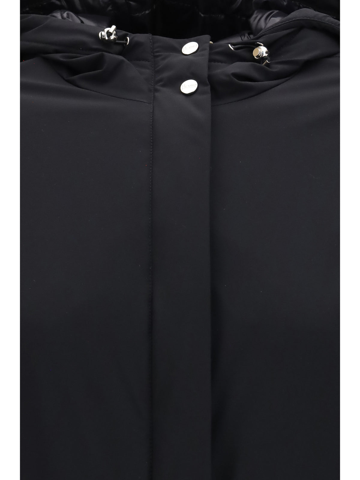 Herno Hooded Down Jacket - Black