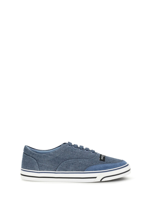 DOLCE & GABBANA DG Sailing linen Sneakers