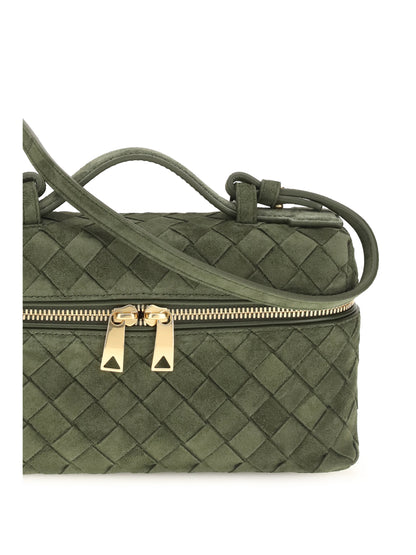 Bottega Veneta Bang Bang Shoulder Bag - Green Tweed-Gold
