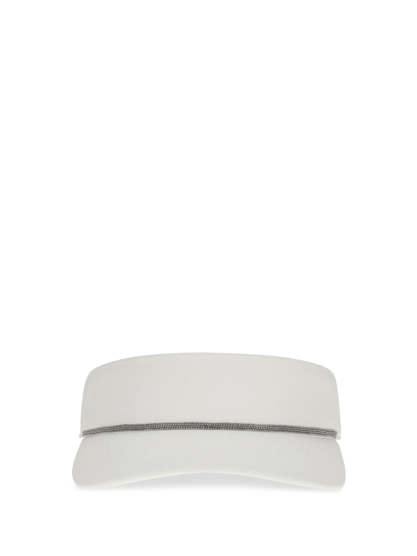 BRUNELLO CUCINELLI Nylon Visor with Shiny Band