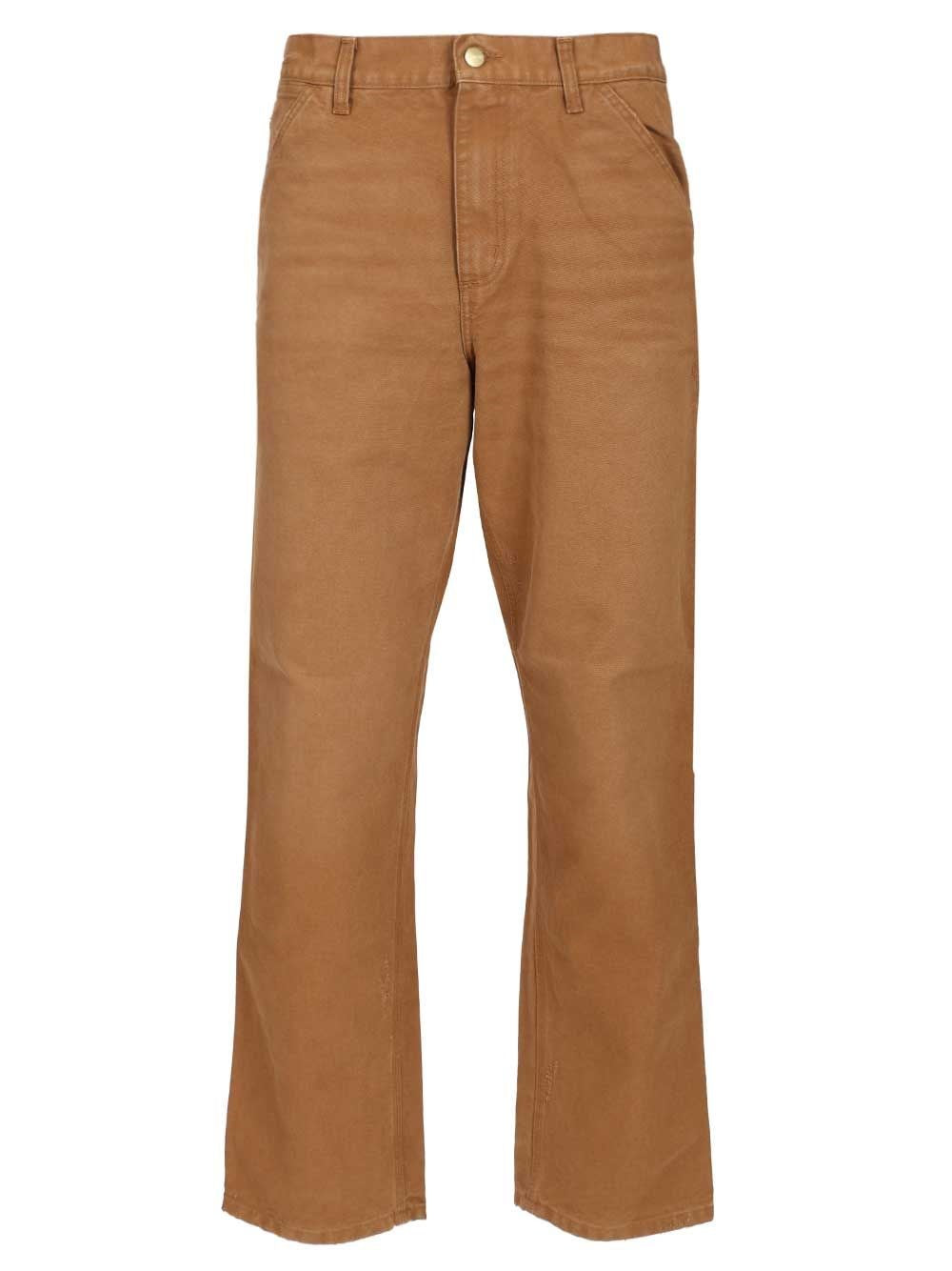 Carhartt Wip Single Knee Pants - Brown
