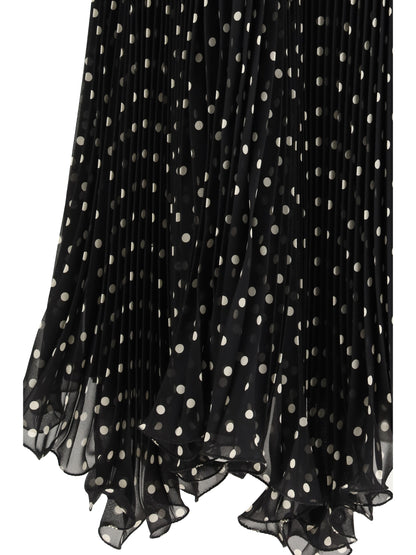VALENTINO Polka-dot silk Skirt
