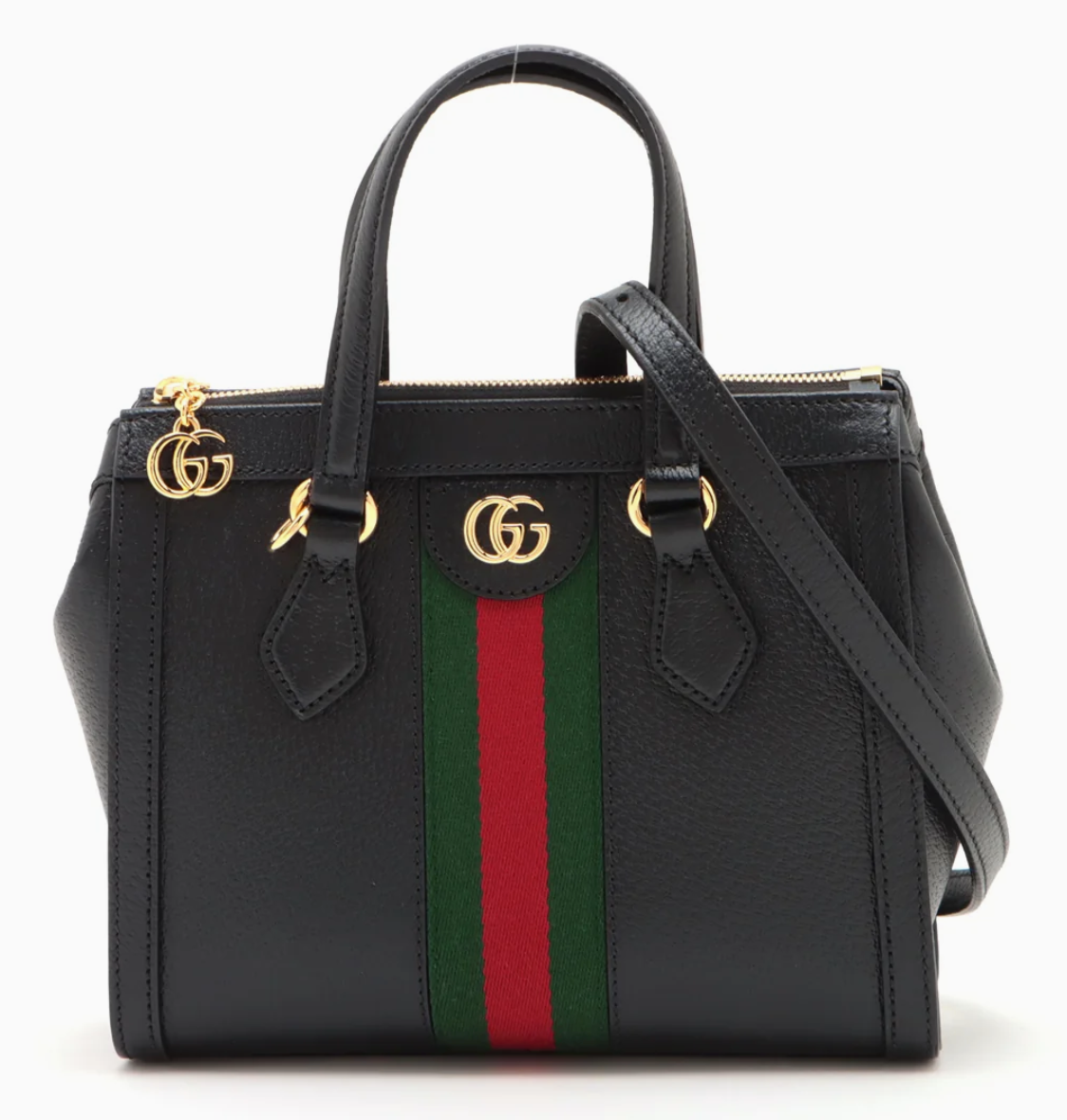 Gucci Ophidia Leather Tote Bag